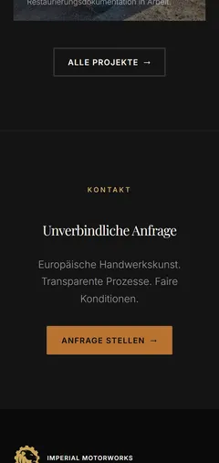 Imperial Motorworks Multilingual Premium Website for a Classic Car Manufactory – Multilingual Reach & Visibility (Smartphone)