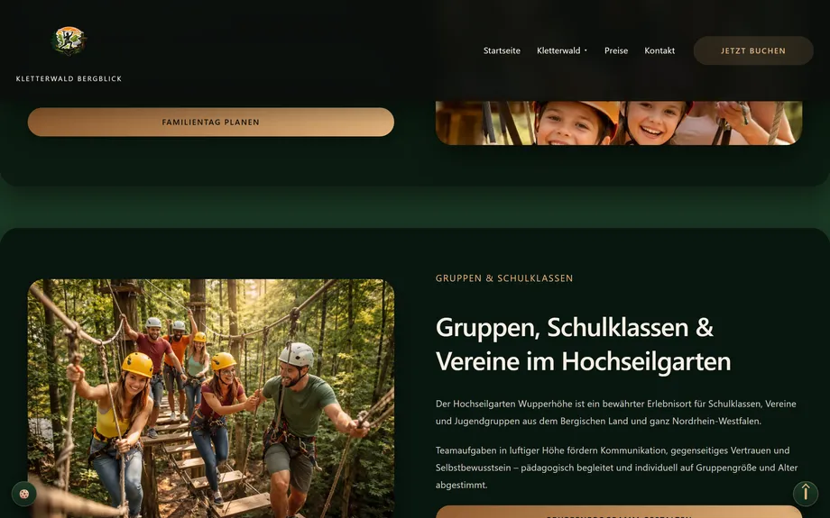 Strategic Website Architecture for Local Visibility & Conversion – Strategy & Architecture (Desktop)